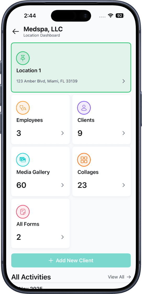From solo to multi-location - manage it all effortlessly.